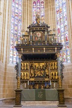 St Mary's Church in the Thuringian town of Mühlhausen is the second largest church building in the