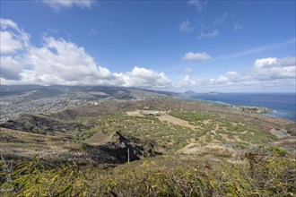 Diamond Head State Monument, Honolulu, Oahu, Hawaii, USA, North America