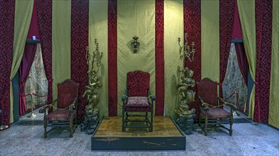 Reception room in the Villa del Principe, Palazzo di Andrea Doria, Piazza dei Principe, Genoa.