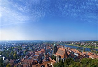 Pirna View of the old town from the Sonnenstein