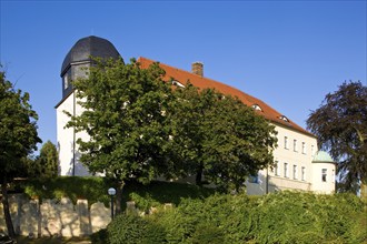 The Hotel Schloss Schweinsburg, an estate built in the 12th century, rises majestically in front of