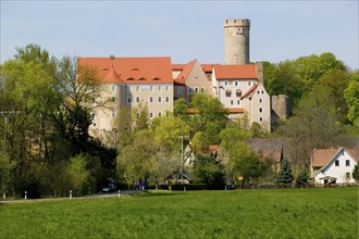 Gnandstein Castle is located in Gnandstein, a district of the town of Kohren-Sahlis in the district