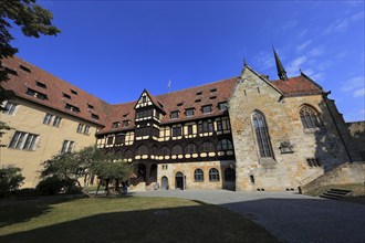 Luther Chapel and Fürstenbau of Veste Coburg, Coburg, Upper Franconia, Bavaria, Germany, Europe