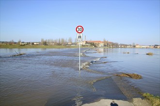 Elbe in Dresden, Flutgraben