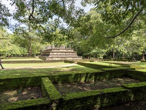 Ruins, old court, Polonnaruwa, Sri Lanka, Asia