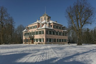 Lindich Castle, built from 1738 to 1741 by Prince Friedrich Ludwig, hunting and pleasure palace,