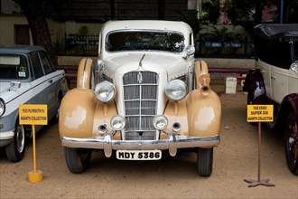 CHENNAI, INDIA, JULY 24: Plymouth PJ 1935 (retro vintage car) on Heritage Car Rally 2011 of Madras