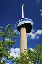 Rotterdam, Netherlands, May 14, 2017: Euromast is 185 m observation tower designed by Hugh Maaskant