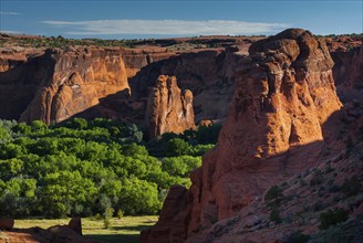 Rock formation in Chelly Canyon National Park, Arizona, USA, North America