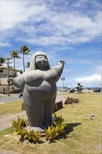 Sculpture As Gordinhas de Ondina or Ondina's Chubby Girls, Salvador, State of Bahia, Brazil, South