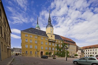 Roßwein is a small town in Saxony. The name comes from the Old Sorbian Rusavin. This goes back to