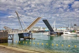 Viaduct Lift Bridge, Marina, Auckland, Neuseeland