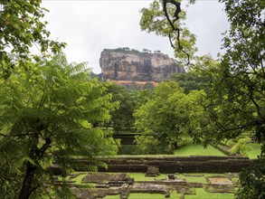 Sigiriya Rock and ancient fortress, Sri Lanka, Asia