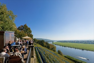 Lingnerschloss catering on the outdoor terraces