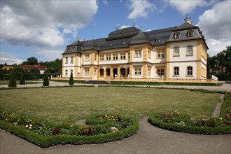 Veitshöchheim Palace, former summer residence of the prince bishops of Würzburg, Veitshoechheim,