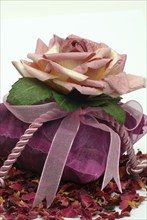 Rose, scented rose, cushion filled with rose petals