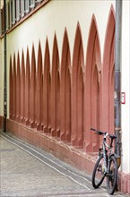 Cloister with arcades of Gothic pointed arches, Dominican Convent of St. Martin, Rathausplatz