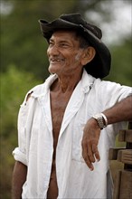 Man, Pantanal, Brazil, South America