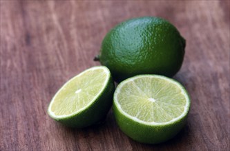 Lime fruit (Citrus aurantiifolia)