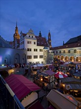 Historic Christmas Market in the Stable Yard of the Residence Palace