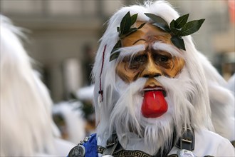 Basler Künstlerlarven, masks, Basler Fasnet parade, Basler Fasnacht, Basel, Switzerland, Europe