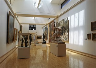 Clermont-Ferrand. Exhibition room of the museum Roger Quillot, Puy de Dome department. Auvergne