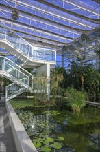 Interior view Il Giardino della Biodiversita, Padua, Province of Padua, Italy, Europe