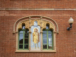 Historic hospital complex of the Hospital de la Santa Creu i Sant Pau, Barcelona, Catalonia, Spain,