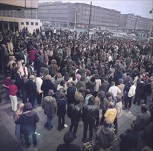 DEU, Germany: The historical colour photos from the times of the 70s show events and people from