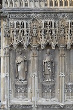 Detail, Cathedral, Canterbury, Kent, England, Great Britain