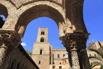 City of Monreale, Cloister of the Cathedral of Santa Maria Nuova, Unesco World Heritage Site,