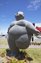 Sculpture As Gordinhas de Ondina or Ondina's Chubby Girls, Salvador, State of Bahia, Brazil, South