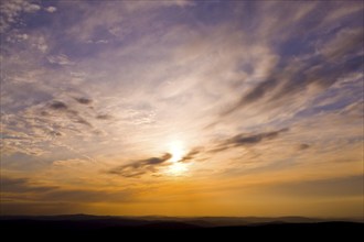 View from the Fichtelberg