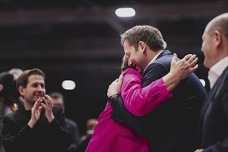 Lars Klingbeil, SPD-Parteivorsitzender, und Saskia Esken, Bundesvorsitzender der SPD, aufgenommen