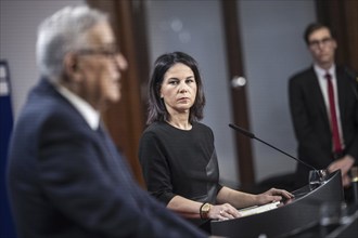 Annalena Baerbock (Buendnis 90 Die Gruenen), Bundesaussenministerin, trifft S.E. den