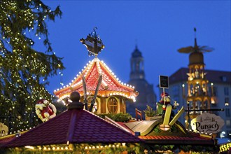 The Striezelmarkt, which has been held since 1434, is the oldest Christmas market in Germany and