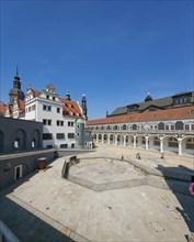 Stable courtyard of Dresden Castle