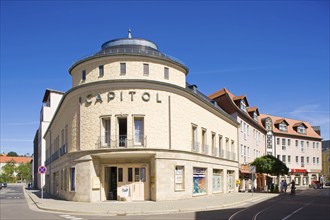 Capitol cinema theatre. Döbeln is located in the Central Saxon hill country in a wide basin of the