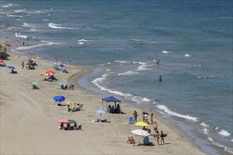 Beach Banco del Tabal, La Manga del Mar Menor, Province of Murcia, Costa Cálida, Spain, Europe