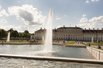 Historical Hunting and Carriage Gala, in the Palace Park, Schleißheim Palace, Upper Bavaria,