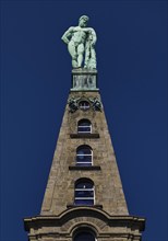 Bergpark Wilhelmshöhe with the Hercules Statue, UNESCO World Heritage Site, Kassel, Hesse, Germany,