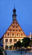 Zwickau Gewandhaus: landmark of the city, built in 1522-1525 in late Gothic style, with Renaissance