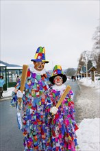 The traditional carnival parade in Bad Schandau marks the end of the boatmen's carnival parades in