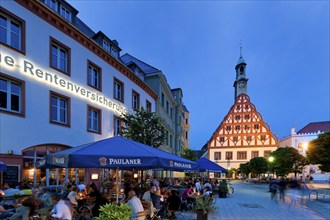 Zwickau Gewandhaus: landmark of the city, built in 1522-1525 in late Gothic style, with Renaissance