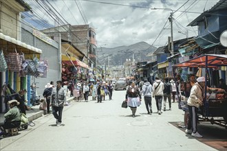 Ica Street, Mercado Mayorista, wholesale market, Huancayo, Peru, South America