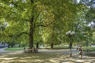 Park Plac Andersa, Szczecin, West Pomeranian Voivodeship, Poland, Europe