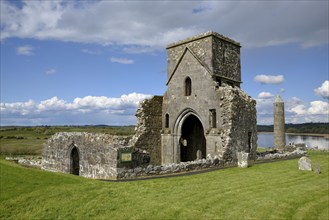 St Mary's Augustinian Priory, Augustinian Monastery of St Mary, Devenish Island, Lough Erne,