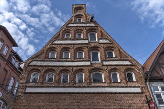 Gabled house from the 16th century, Lüneburg, Lower Saxony, Germany, Europe