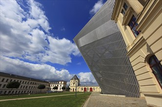 Military History Museum of the German Armed Forces, main arsenal building with wedge, architect