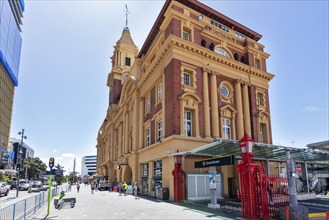 Fährhaus, Hafen, Auckland, Neuseeland